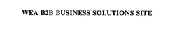 WEA B2B BUSINESS SOLUTIONS SITE