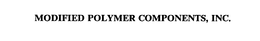 MODIFIED POLYMER COMPONENTS, INC.