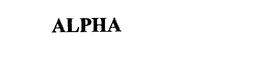 ALPHA