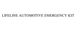 LIFELINE AUTOMOTIVE EMERGENCY KIT