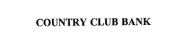 COUNTRY CLUB BANK