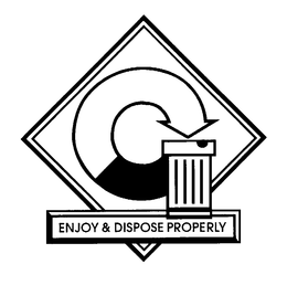 ENJOY& DISPOSE PROPERLY