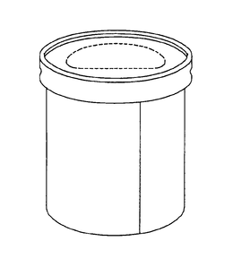 ICE CREAM CONTAINER WITH COVER