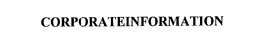 CORPORATEINFORMATION