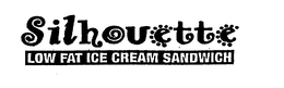 SILHOUETTE LOW FAT ICE CREAM SANDWICH