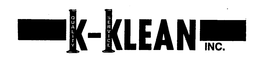 K-KLEAN INC. QUALITY SERVICE