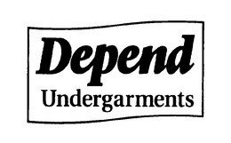 DEPEND UNDERGARMENTS
