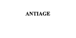 ANTIAGE