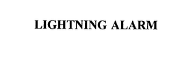 LIGHTNING ALARM