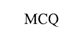 MCQ