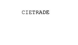 CIETRADE