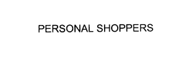 PERSONAL SHOPPERS