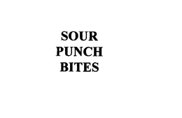 SOUR PUNCH BITES