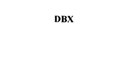 DBX