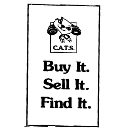 C.A.T.S. BUY IT. SELL IT. FIND IT.