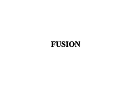 FUSION