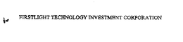 FIRSTLIGHT TECHNOLOGY INVESTMENT CORPORATION