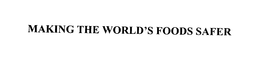MAKING THE WORLD'S FOOD SAFER