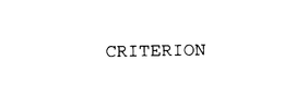 CRITERION