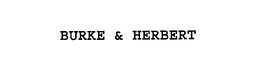 BURKE & HERBERT