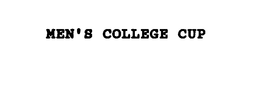 MEN'S COLLEGE CUP