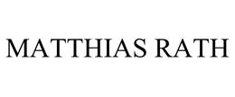 MATTHIAS RATH
