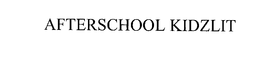AFTERSCHOOL KIDZLIT