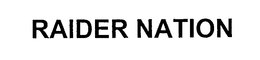 RAIDER NATION