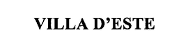 VILLA D'ESTE