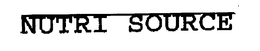NUTRI SOURCE