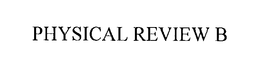 PHYSICAL REVIEW B