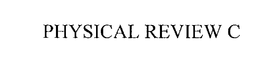 PHYSICAL REVIEW C