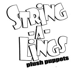 STRINGS A LINGS PLUSH PUPPETS