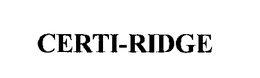 CERTI-RIDGE