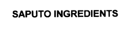 SAPUTO INGREDIENTS