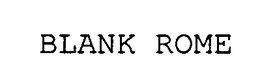 BLANK ROME