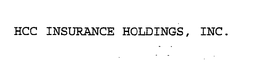 HCC INSURANCE HOLDINGS, INC.