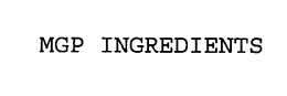 MGP INGREDIENTS