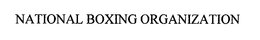 NATIONAL BOXING ORGANIZATION