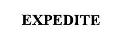 EXPEDITE
