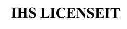 IHS LICENSEIT