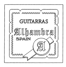 GUITARRAS ALHAMBRA SPAIN