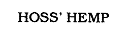 HOSS' HEMP
