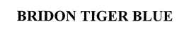 BRIDON TIGER BLUE