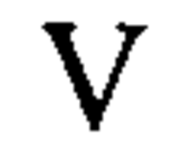 V