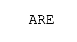 ARE