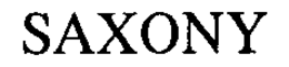 SAXONY