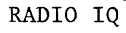 RADIO IQ