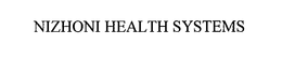NIZHONI HEALTH SYSTEMS