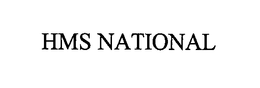 HMS NATIONAL